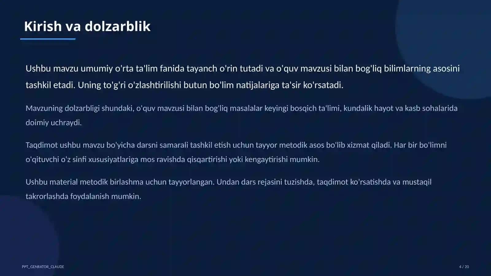Kasbga yo'naltirish: 9-11-sinf o'quvchilari uchun kelajak kasblari (2026) 4