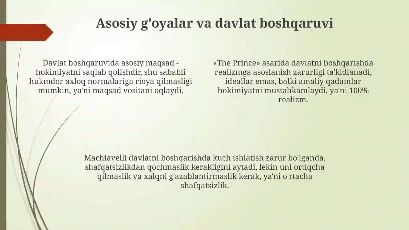 Makiavellining"Xukmdor"asari 4