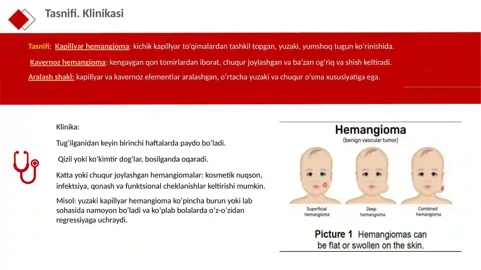 Teri va Yumshoq To'qimalarning Xavfsiz O'smalari: Hemangioma, Limfangioma, Teratoma 4