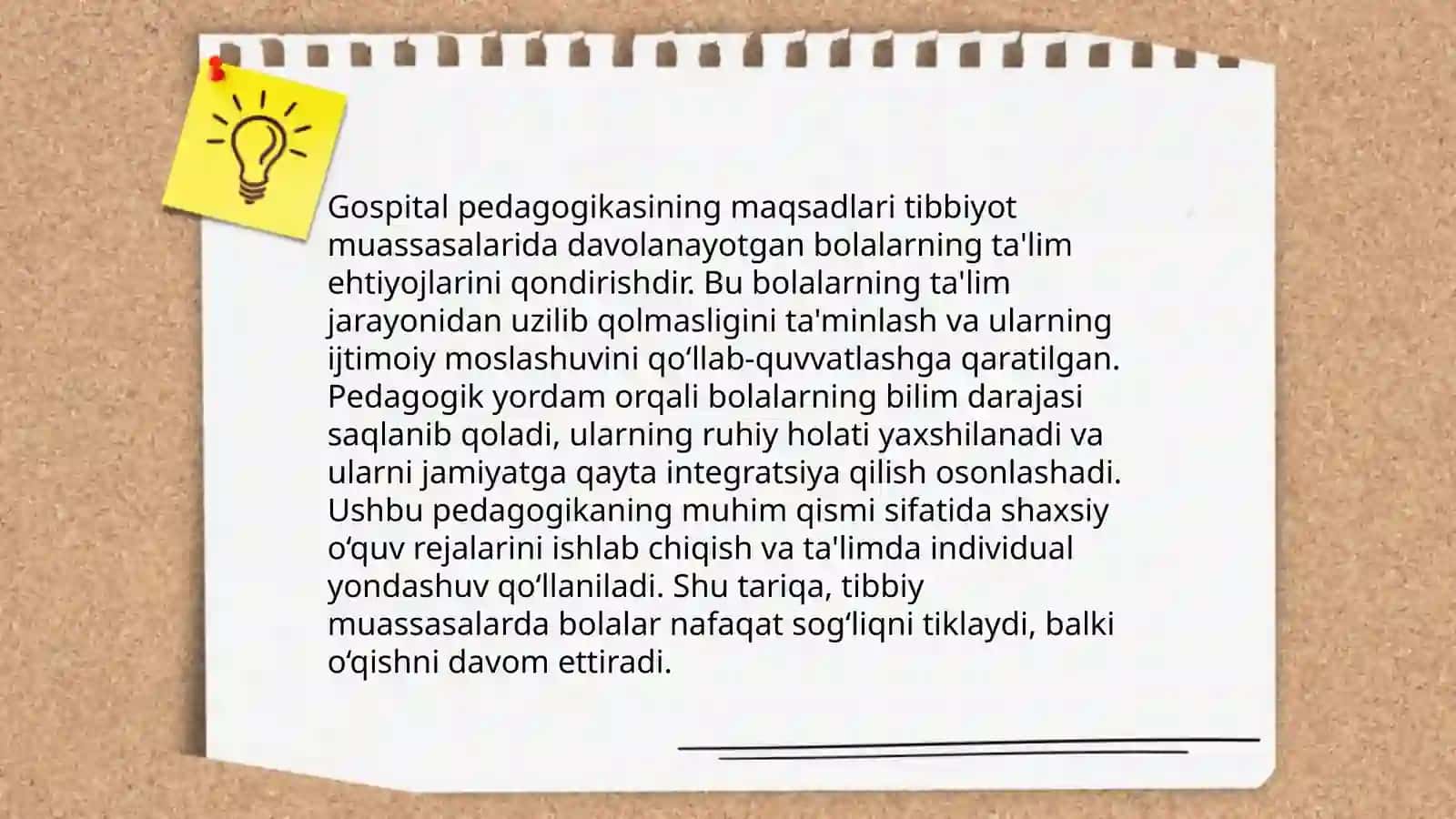 Gospital pedagogika inklyuziyaning ajralmas qismi sifatida 4