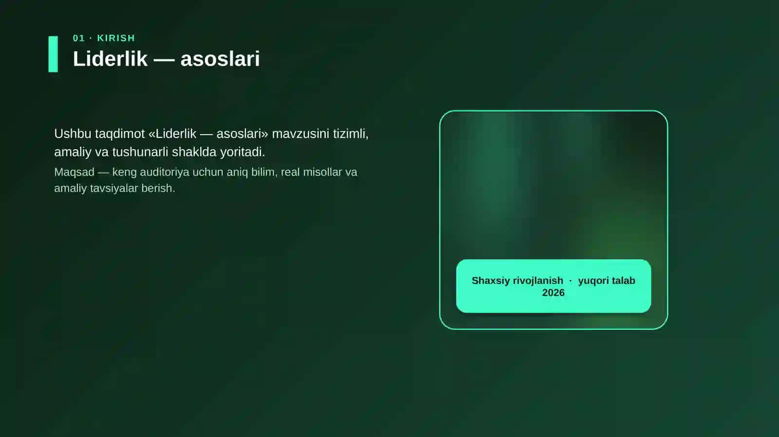 Liderlik — asoslari 4