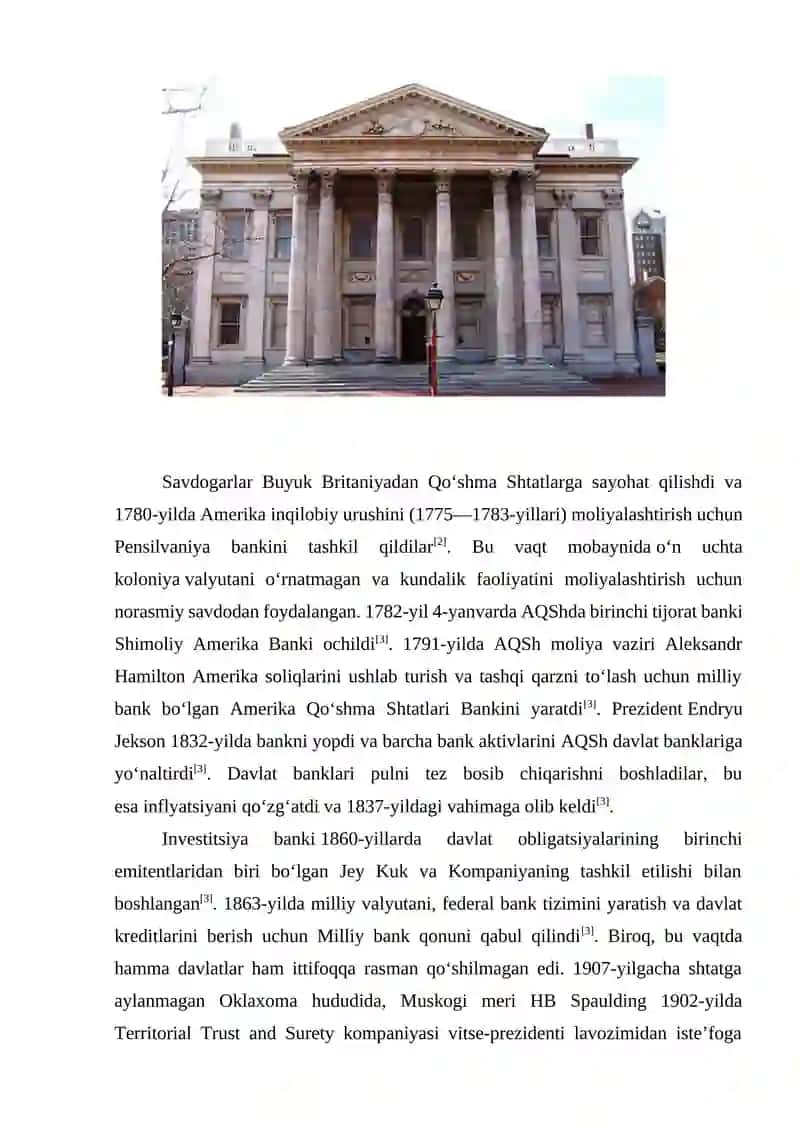 Qo’shma Shtatlarning pul-kredit siyosati 4