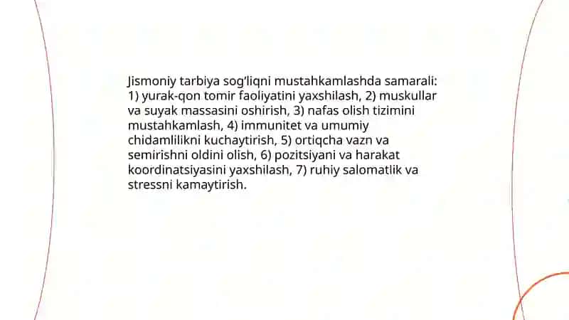 Jismoniy tarbiya vazifalari va vositalari 4