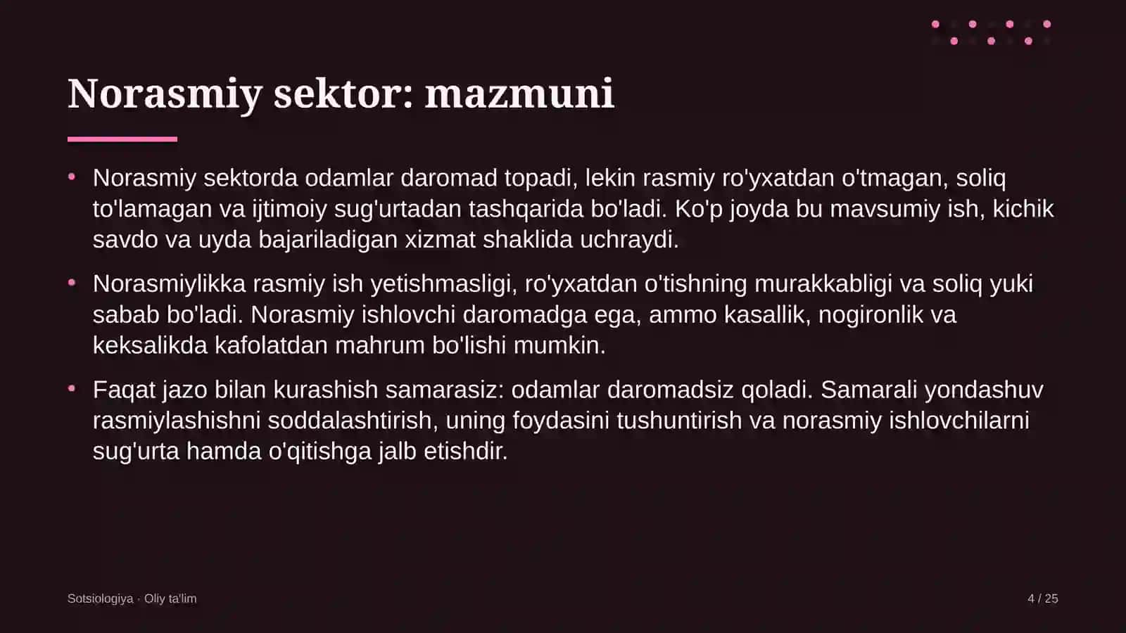 atrof muhitni muhofaza qilish organlarida norasmiy sektor 4870 4