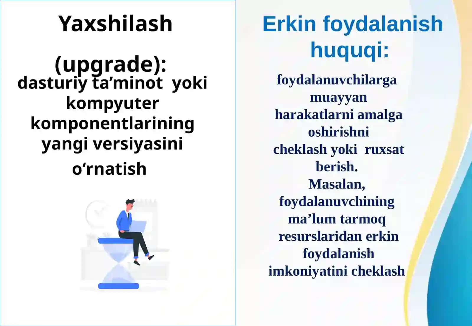 Tarmoq boshqarish vazifalarini aniqlash 4