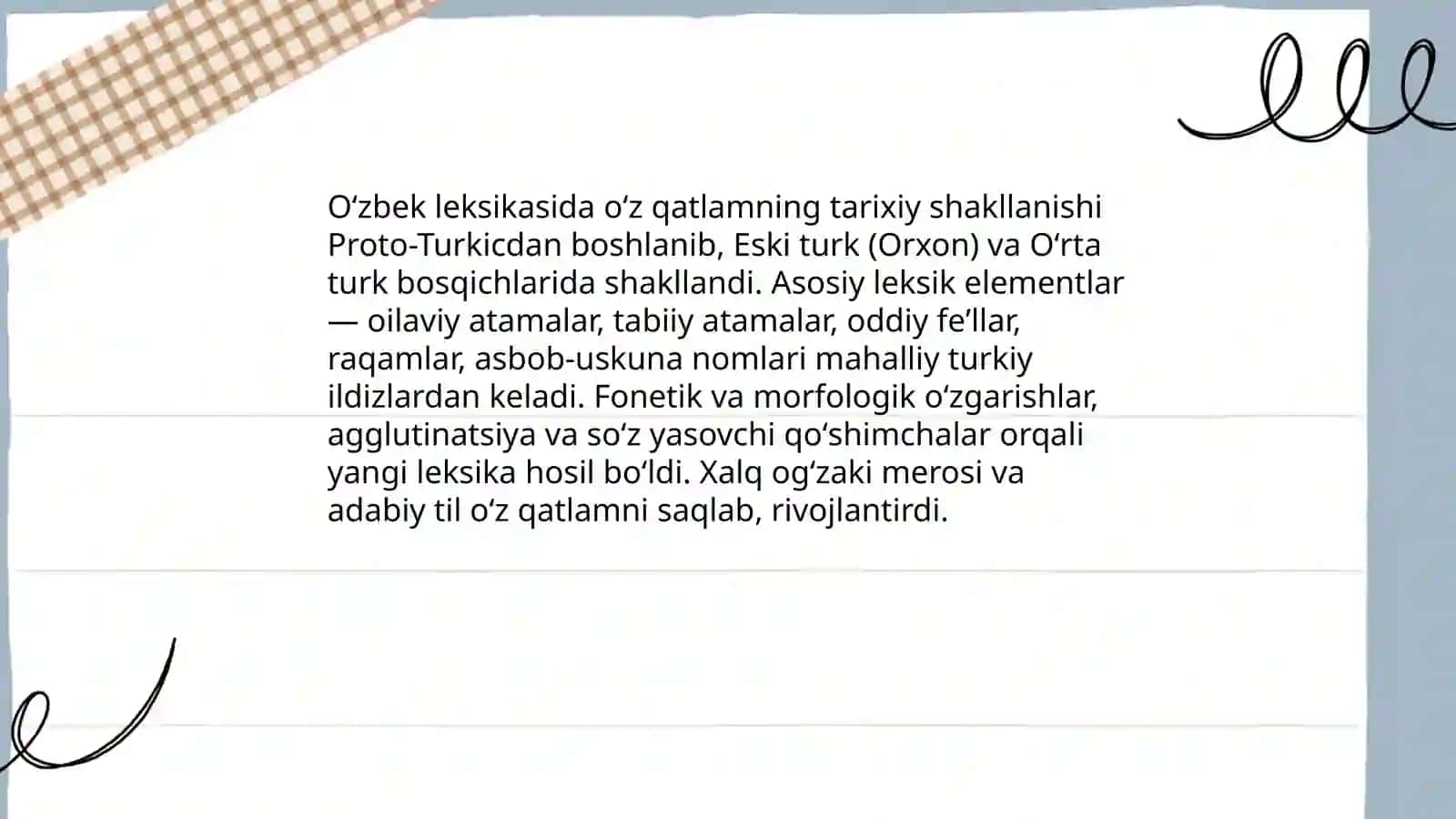 Oʻz va oʻzlashgan qatlam 4