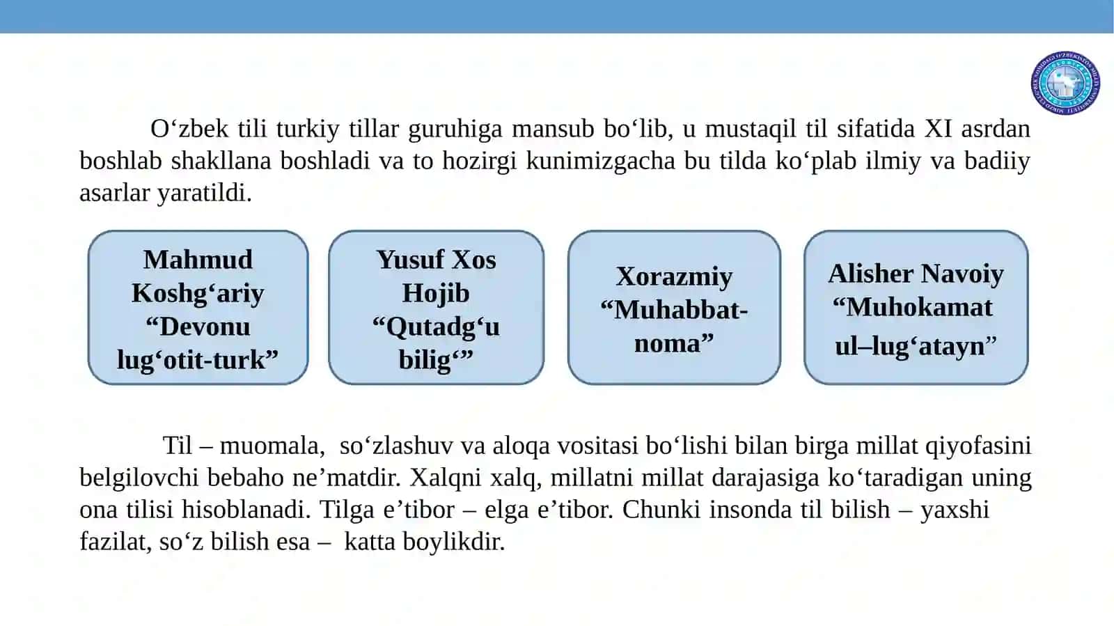 O‘ZBEKTILI 4