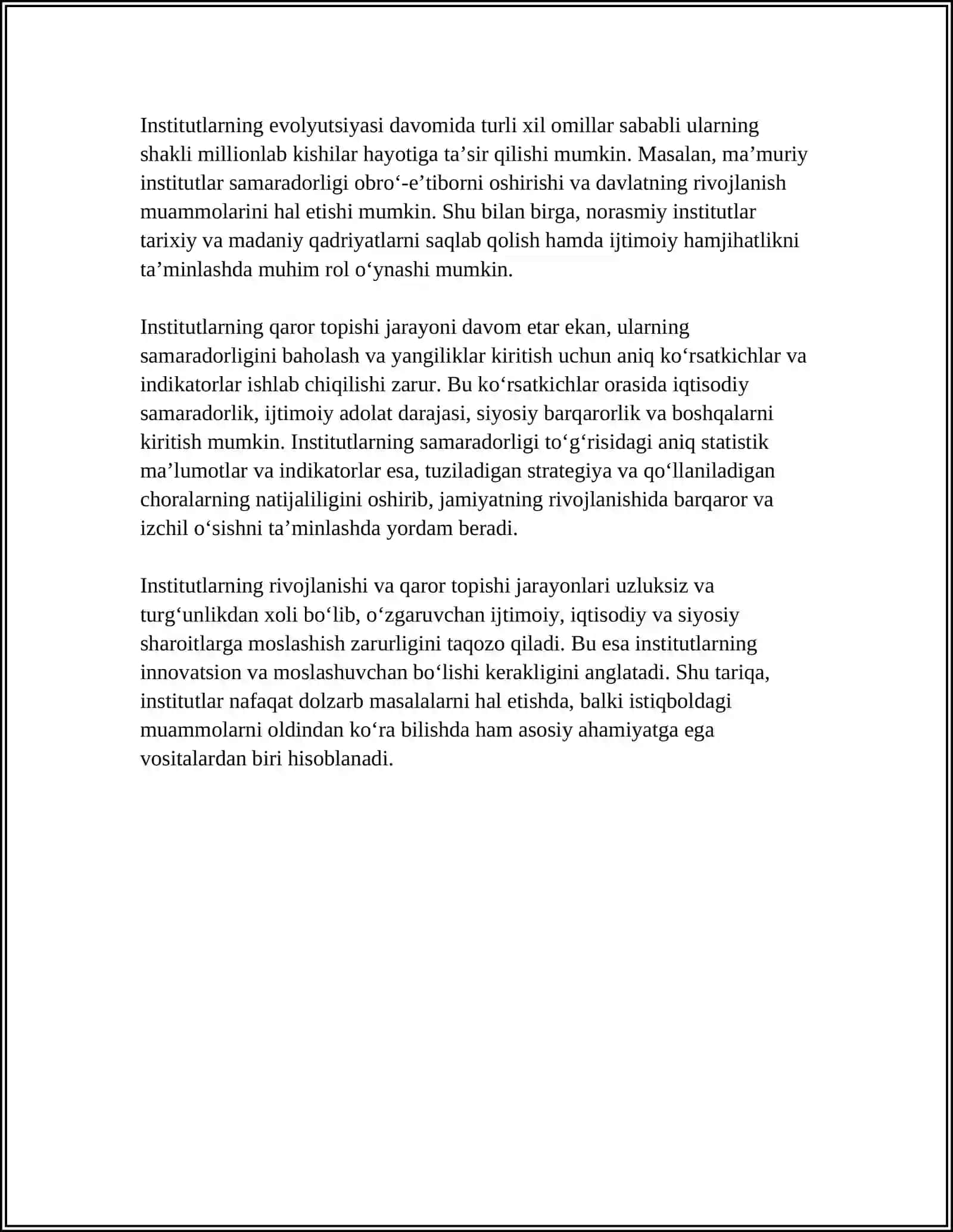 INSTITUTLARNING TUSHUNCHASI VA QAROR TOPISHI 4