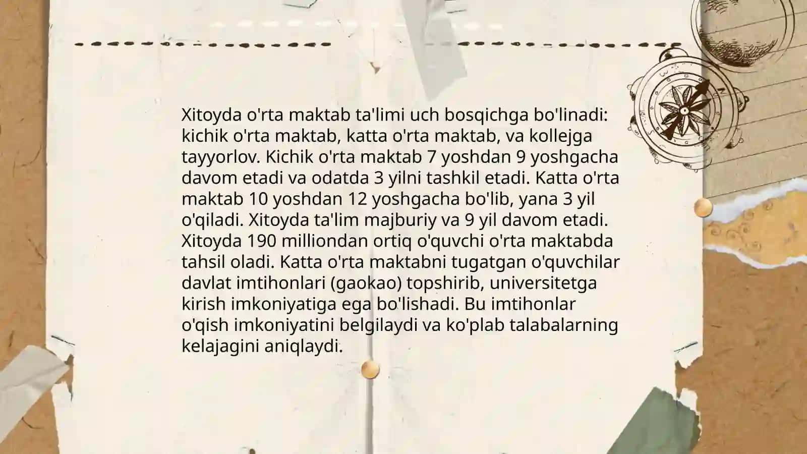 Xitoy taʼlim tizimining asosiy jihatlari 4