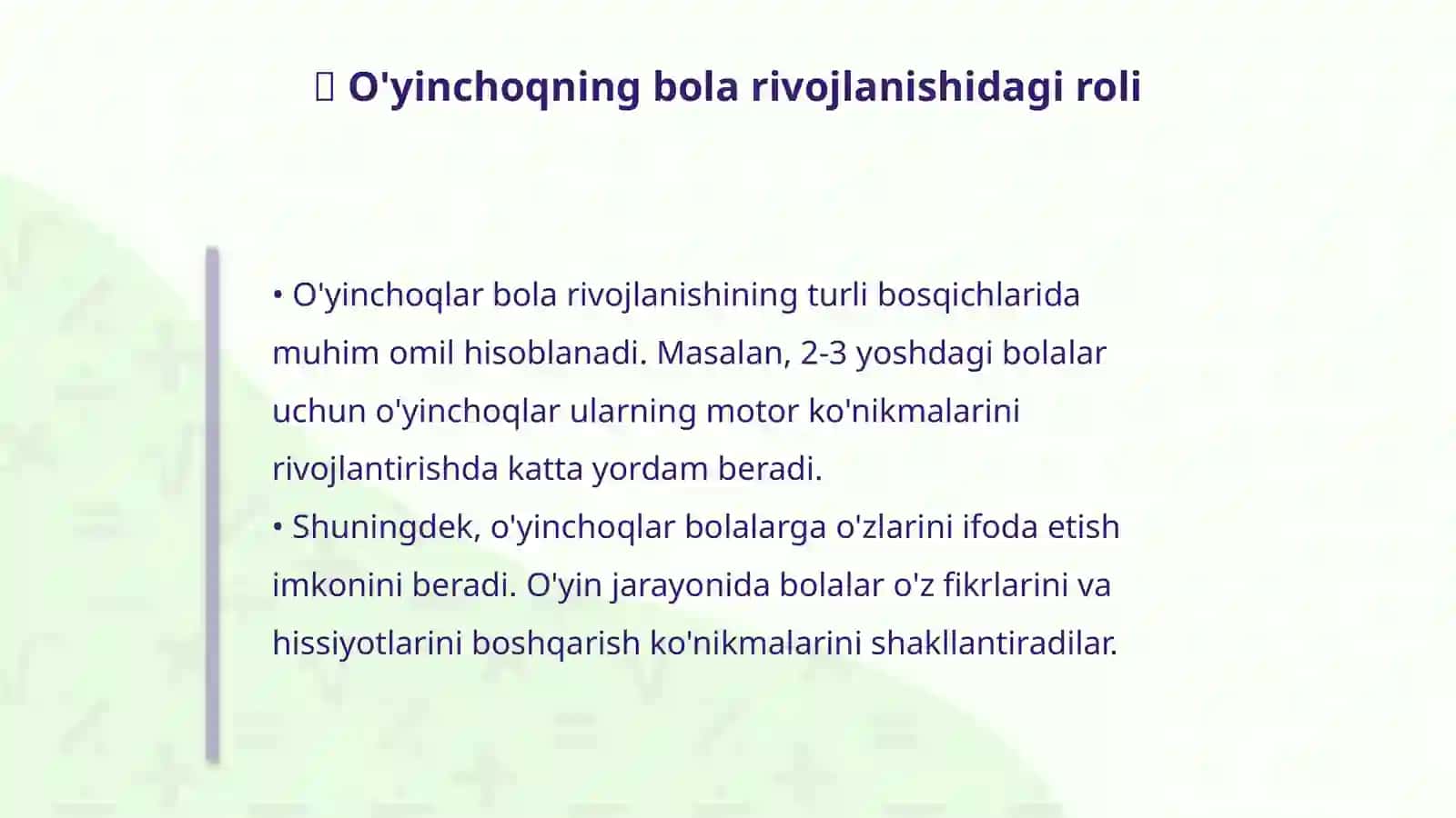 Ilmiy tezis: O'yinchoq va psixika 4