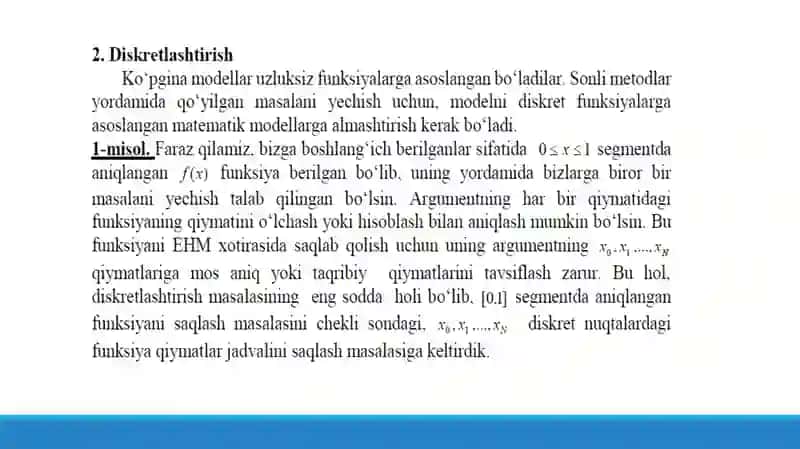 Xatoliklar nazariyasi 4