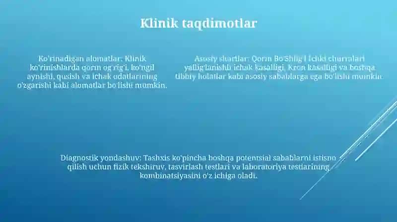 Qorin Bo'Shlig'I Ichki Churralari 4