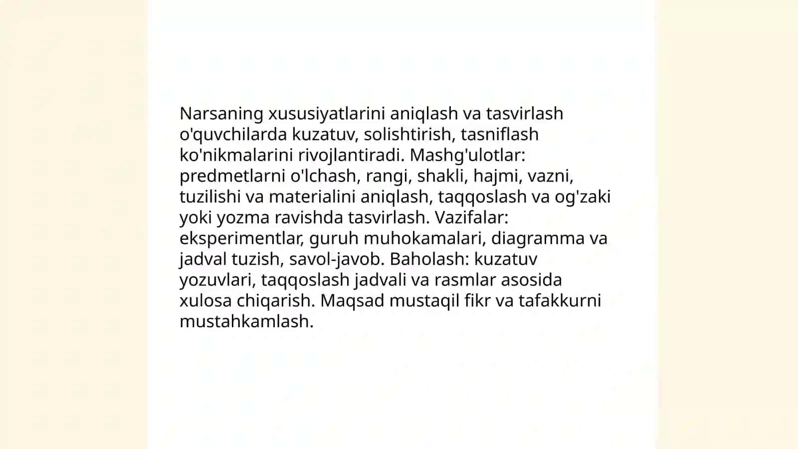 Narsa. Nima? Nimalar? 4