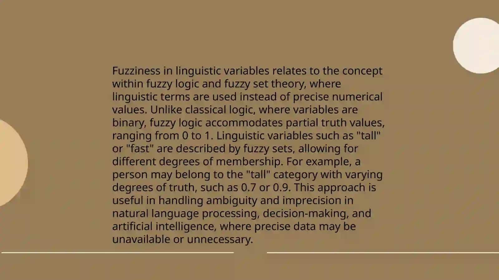 Linguistic variables 4