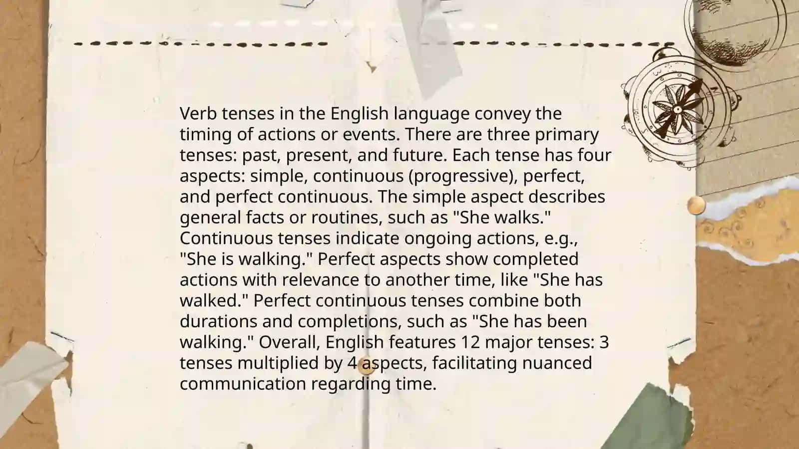 Grammatical structures in communication 4