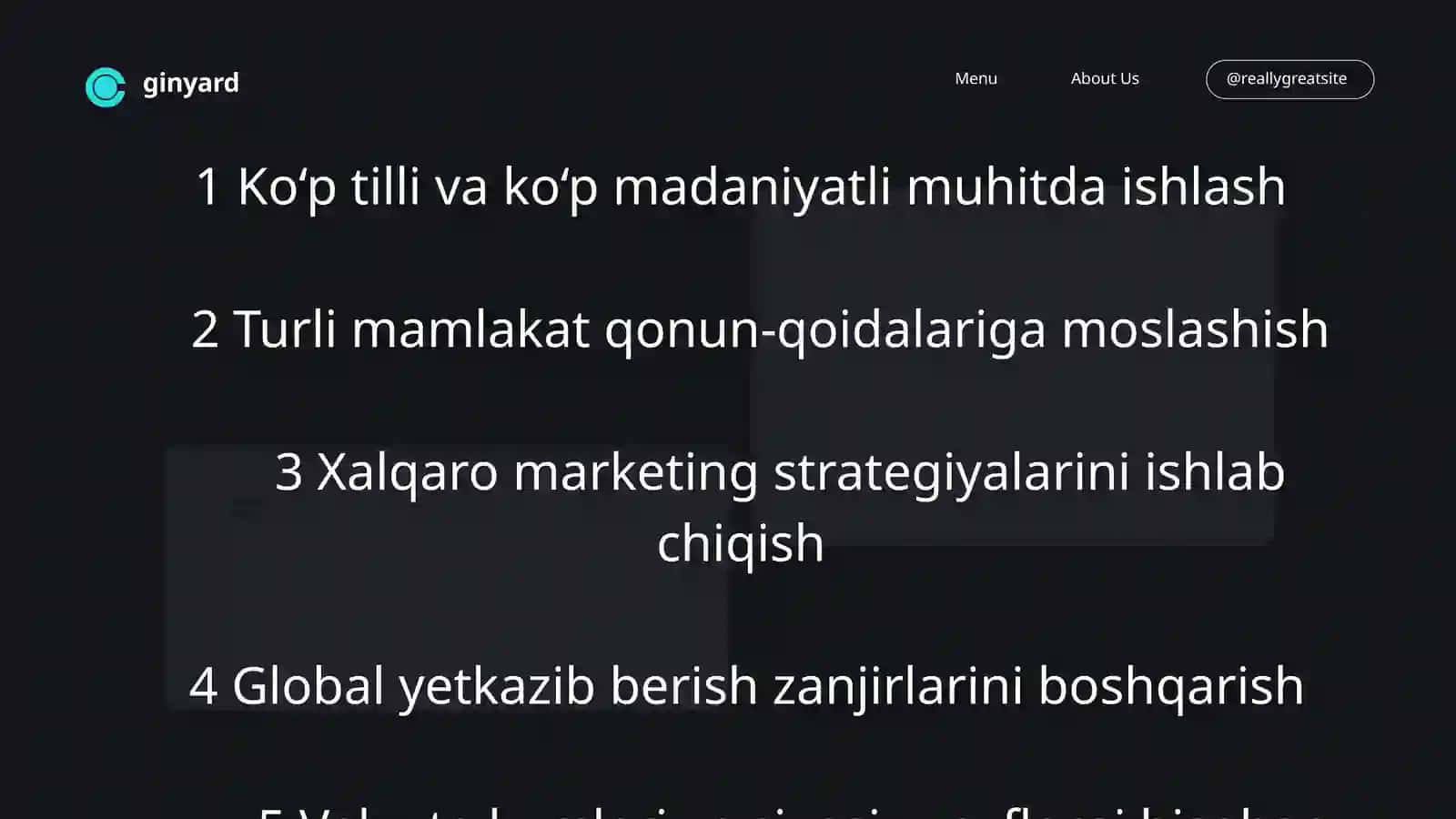 Biznesga kirish fanidan taqdimot 4