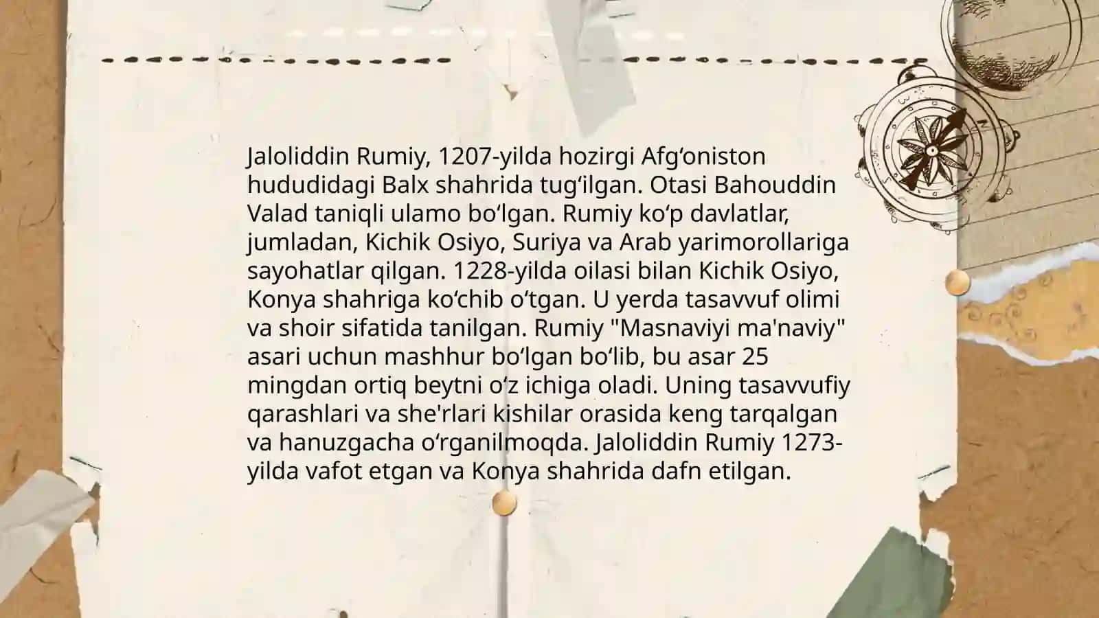 Rivoyatning umumiy mazmuni 4