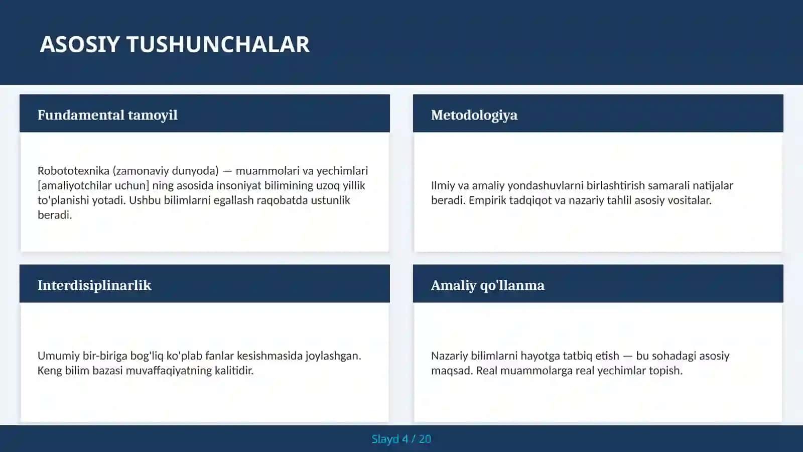 Robototexnika (zamonaviy dunyoda) — muammolari va yechimlari [amaliyotchilar uchun] 4