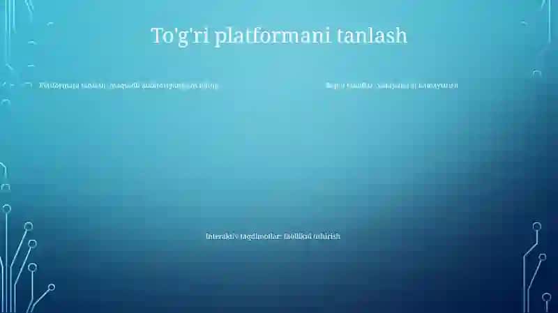 Bepul Taqdimotlar 4