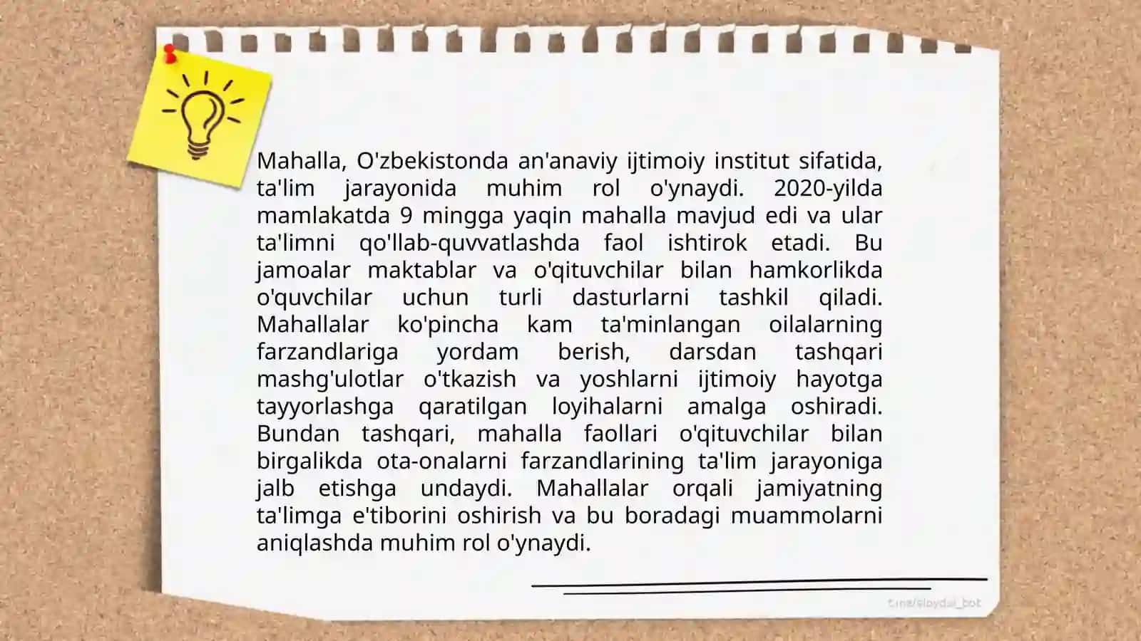 Oila va ta'lim muassasalarining o'zaro hamkorligi 4