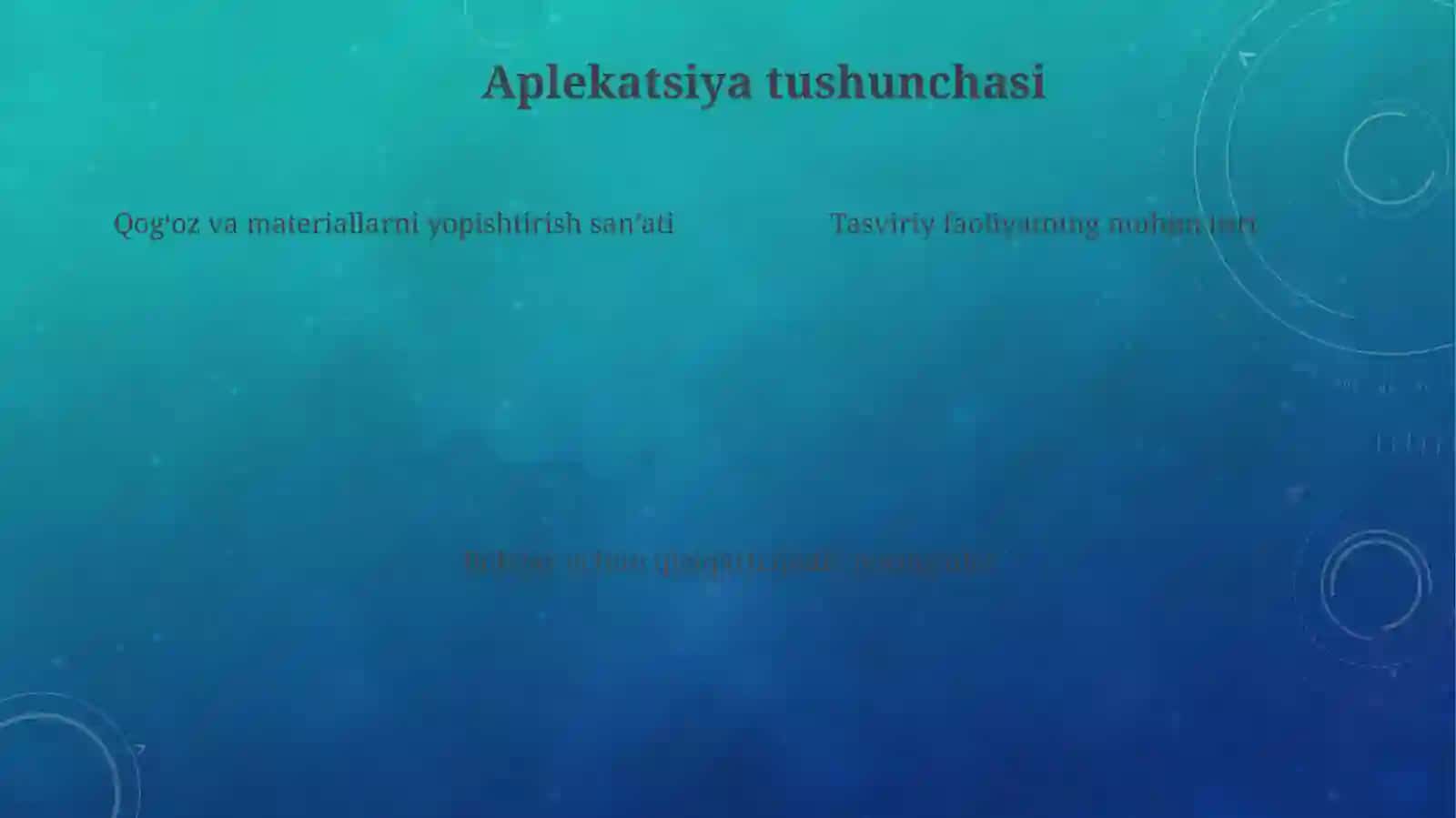 Bezakli aplekatsiyalar orqali ijodiy qobiliyatlarni rivojlantirish 4