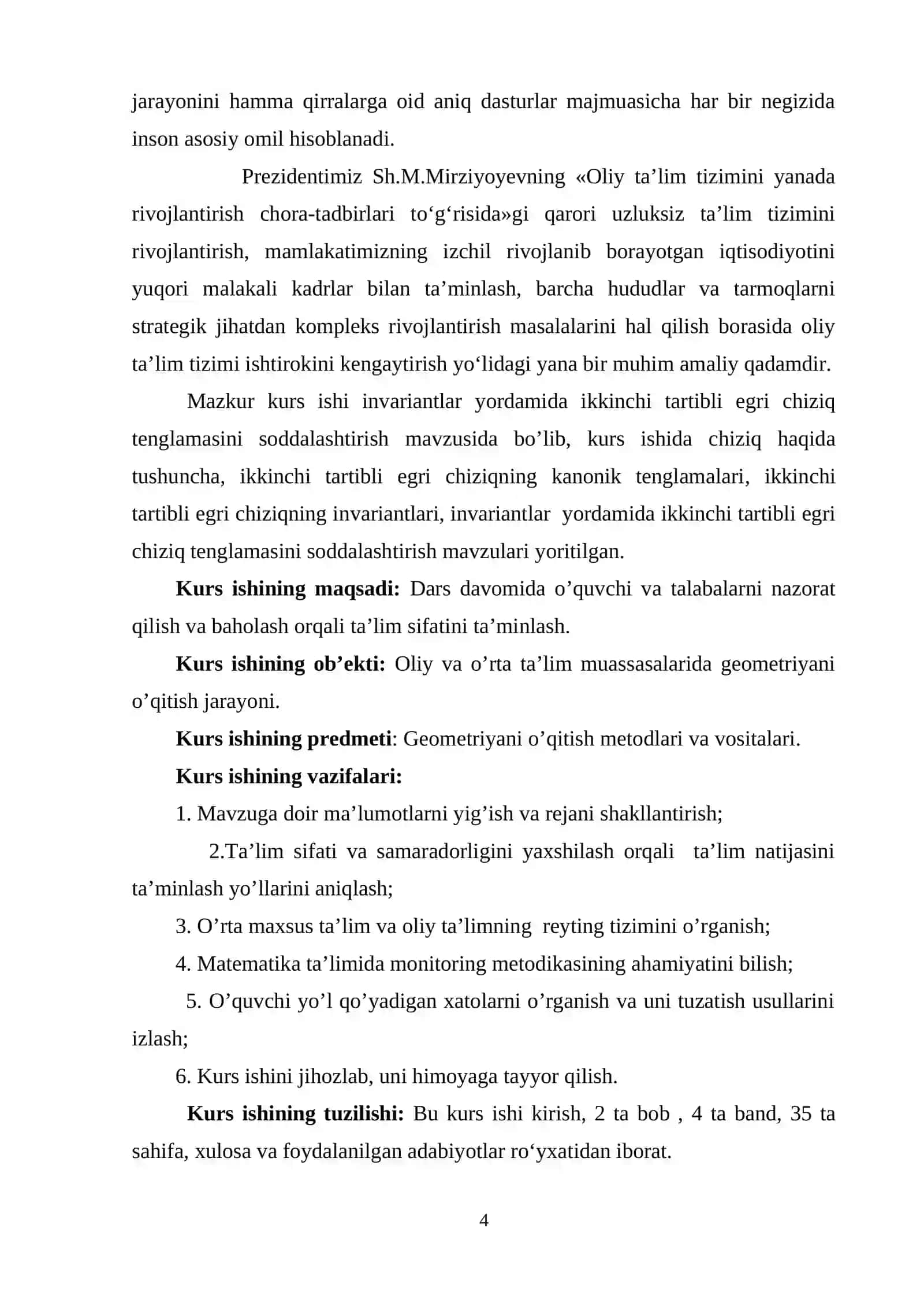 Ikkinchi tartibli egri chiziqning kanonik tenglamalari 4