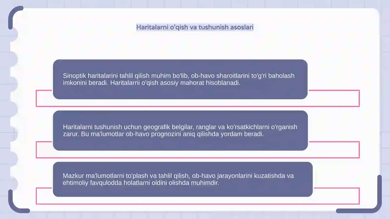 Sinoptik haritalarni tahlil qilish va ma'lumotlar olish 4