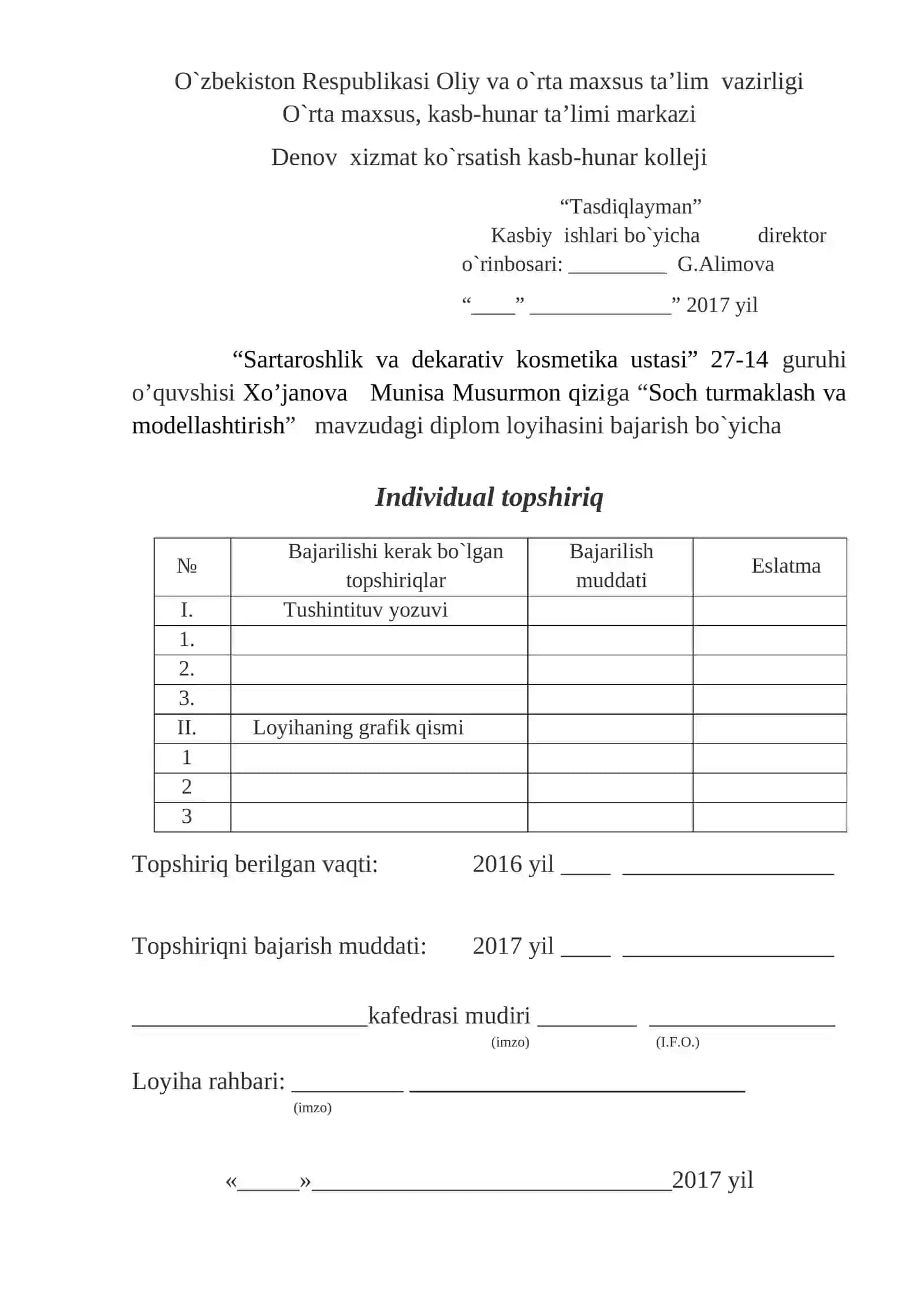 Soch turmaklash va modellashtirish 4