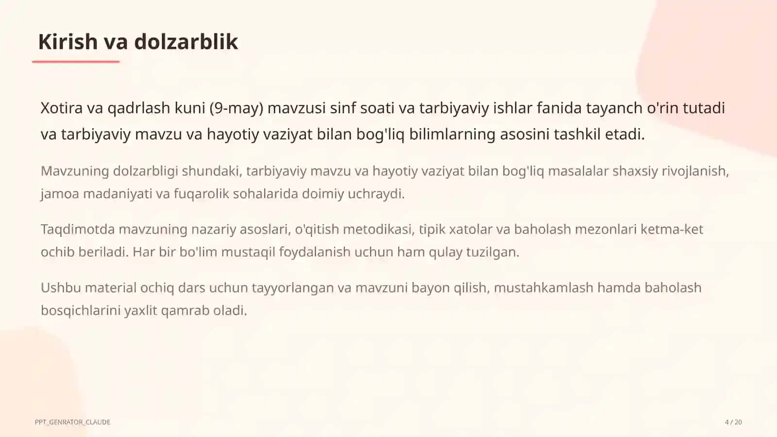 Xotira va qadrlash kuni (9-may) 4