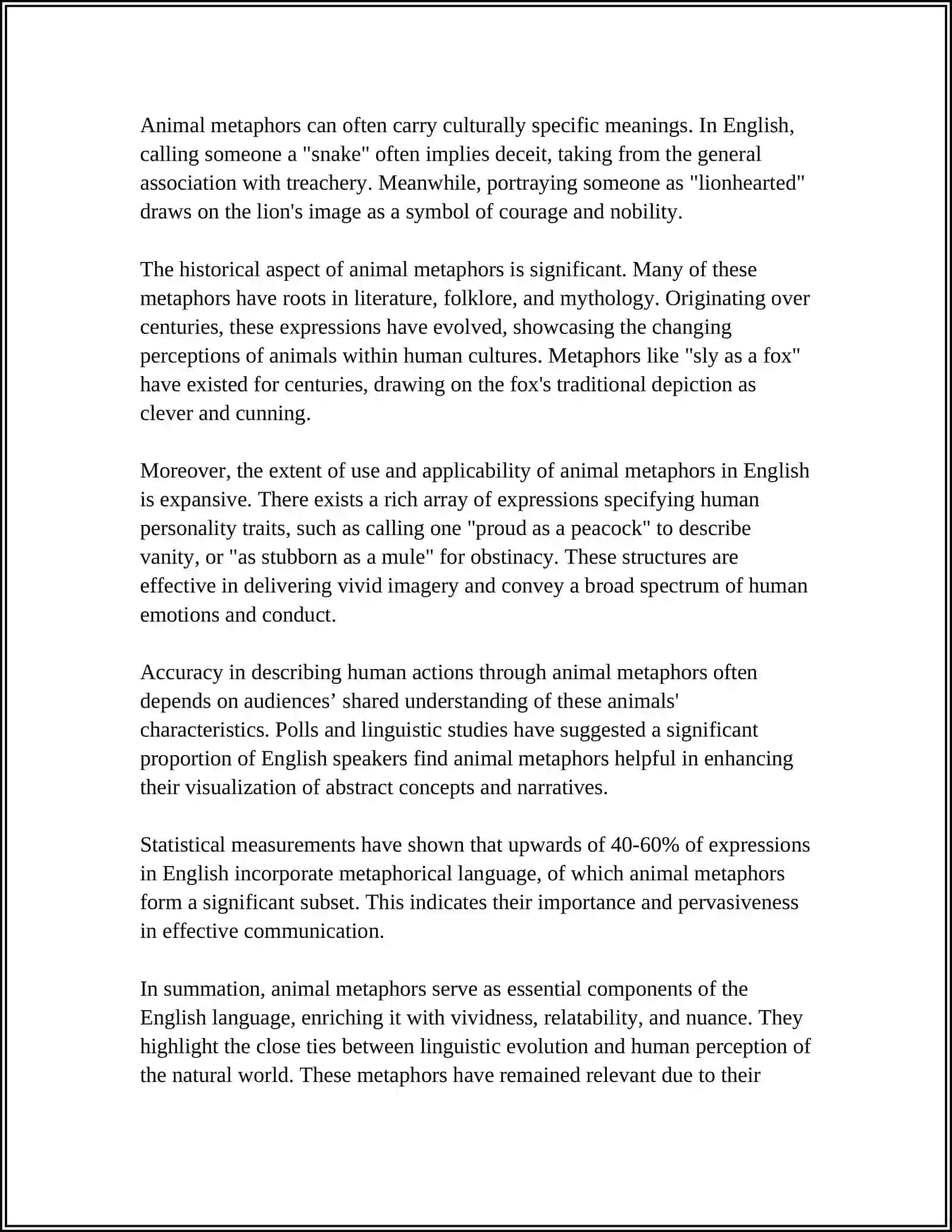 ZOONYMS IN LINGUISTICS 4