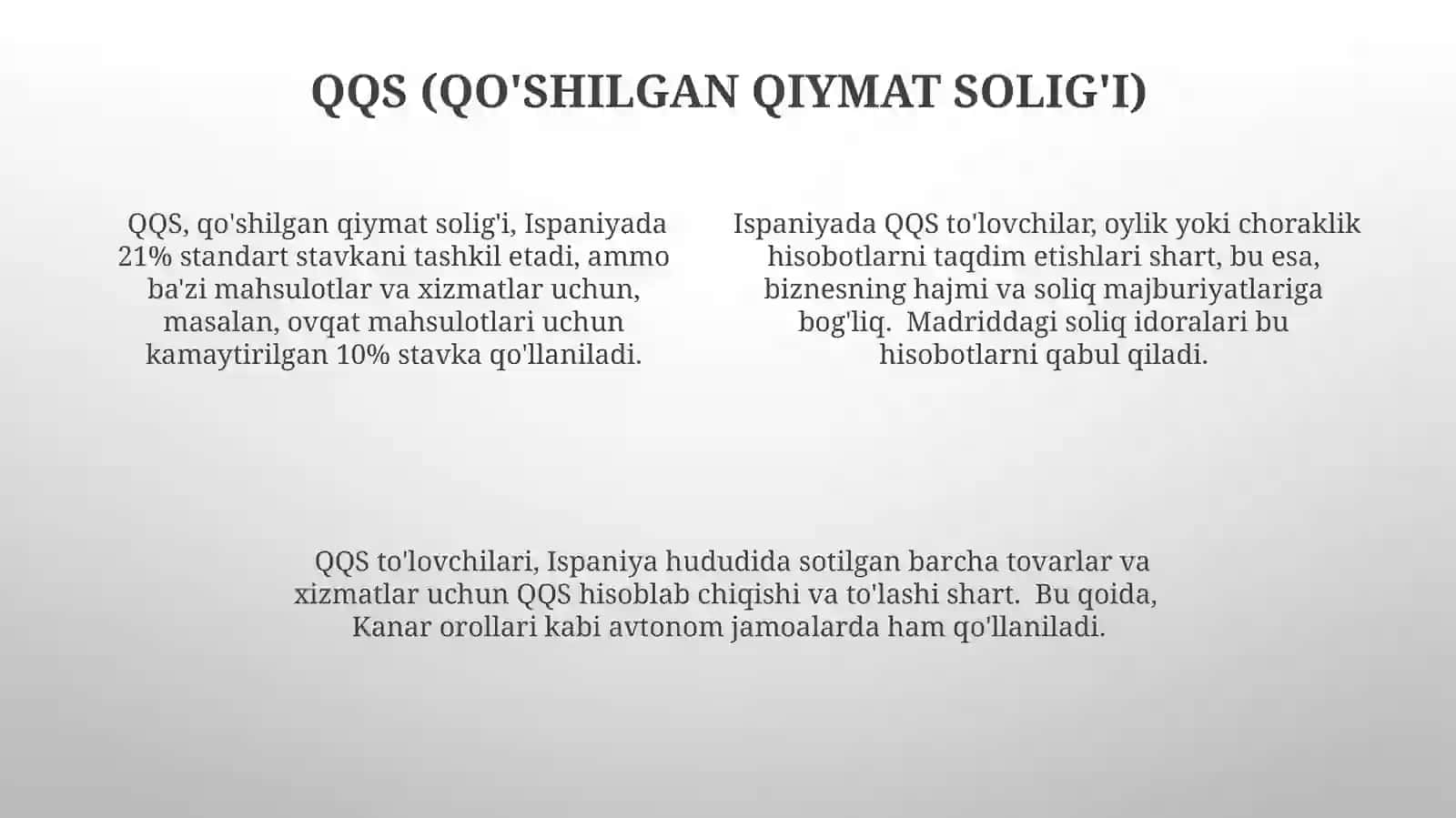 IspaniyaMoliyavaSoliqtizmihaqidamalumotlar 4