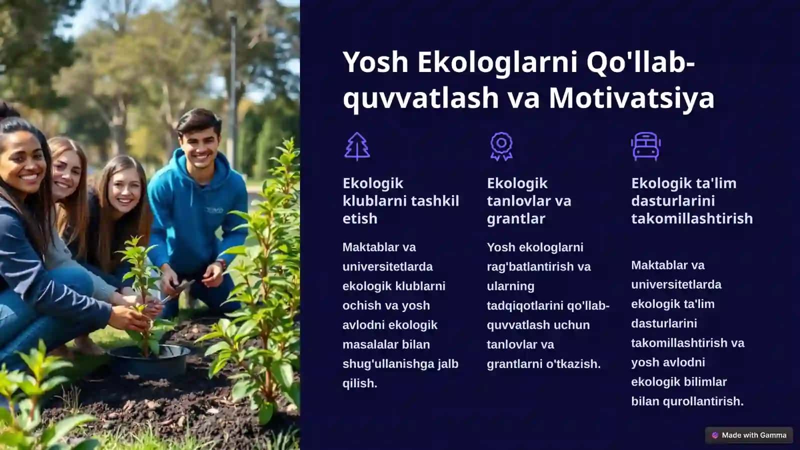 Ekologiya: Umumiy Tushunchalar, Istiqbollar va Takliflar 4