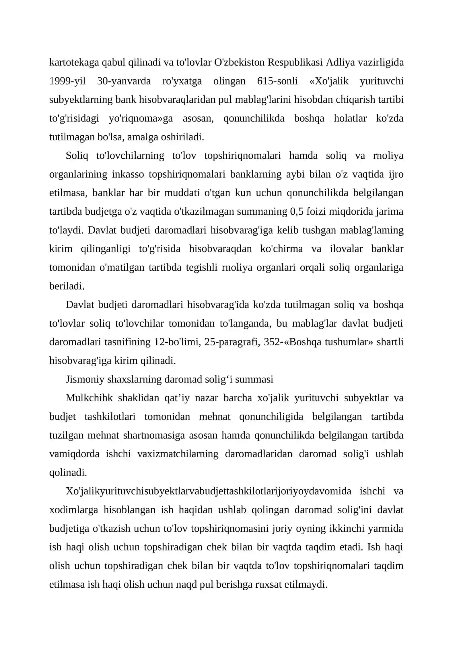 O'zbekiston respublikasi davlat budjetining kassa ijrosi 4