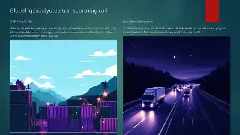 Transport sektori va iqtisodiy integratsiya jarayonlari 4