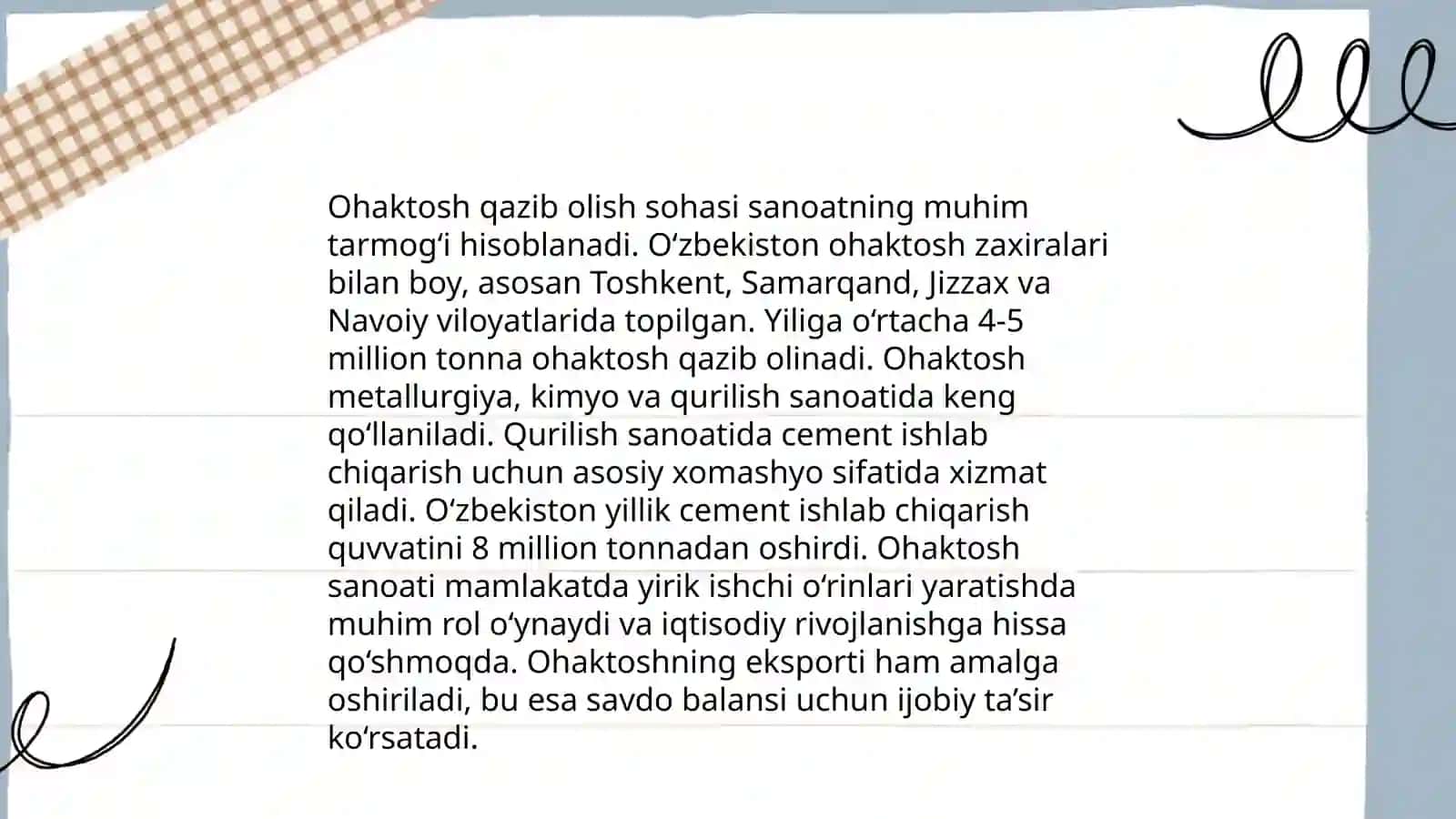 Xomashyo tanlash 4