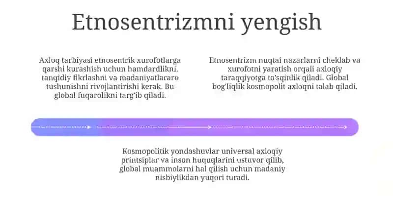 Kosmopolitizmga moyillik 4