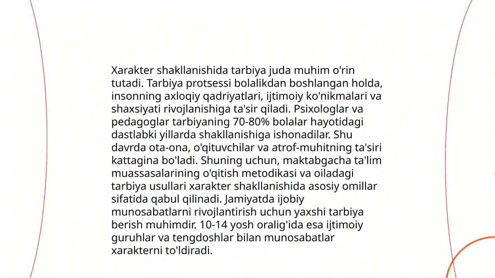 Xarakter mavzusiga seminar ishlanma 4