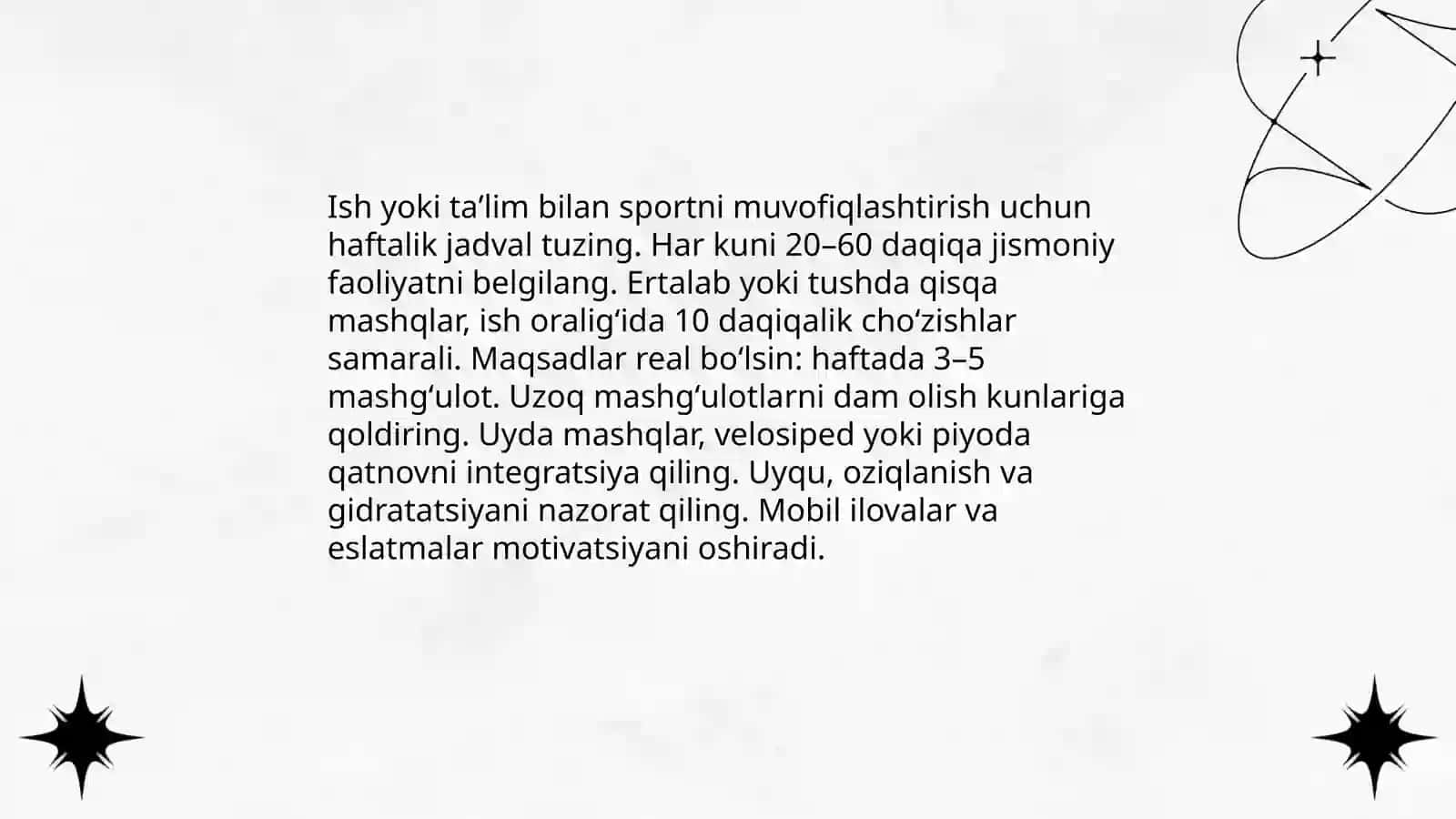 Spor ve günlük hayatim 4