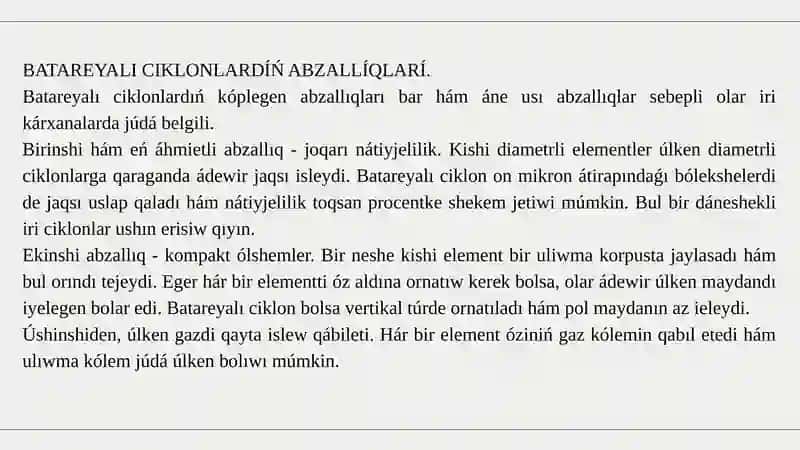 Batareyalı ciklon 4