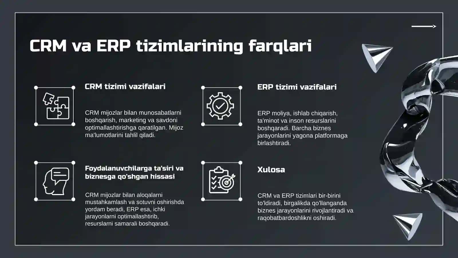 CRM va ERP tizimlari 4