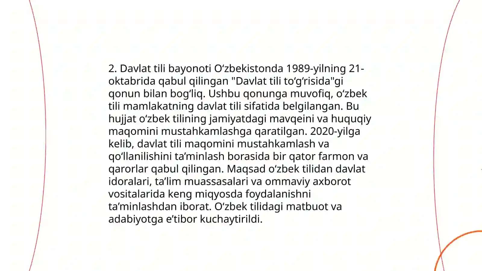 Davlat Tili Qonunlari 4
