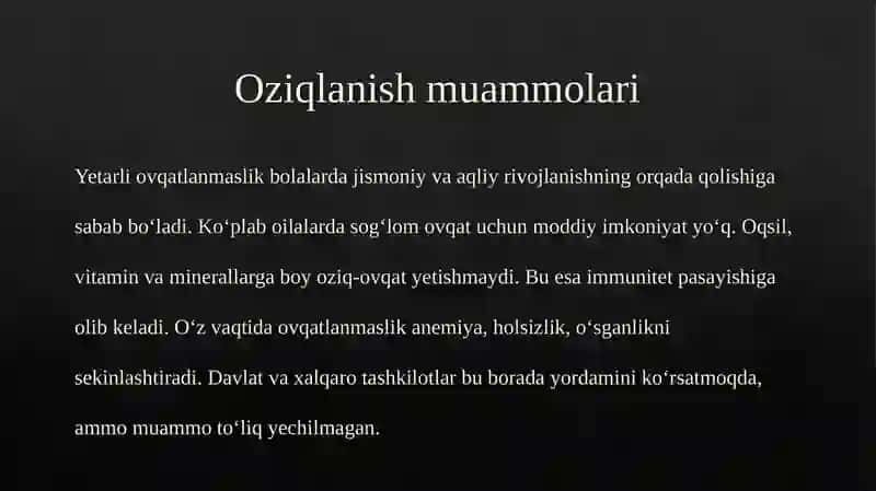 Bolalarning sog‘lig‘ini saqlash 4