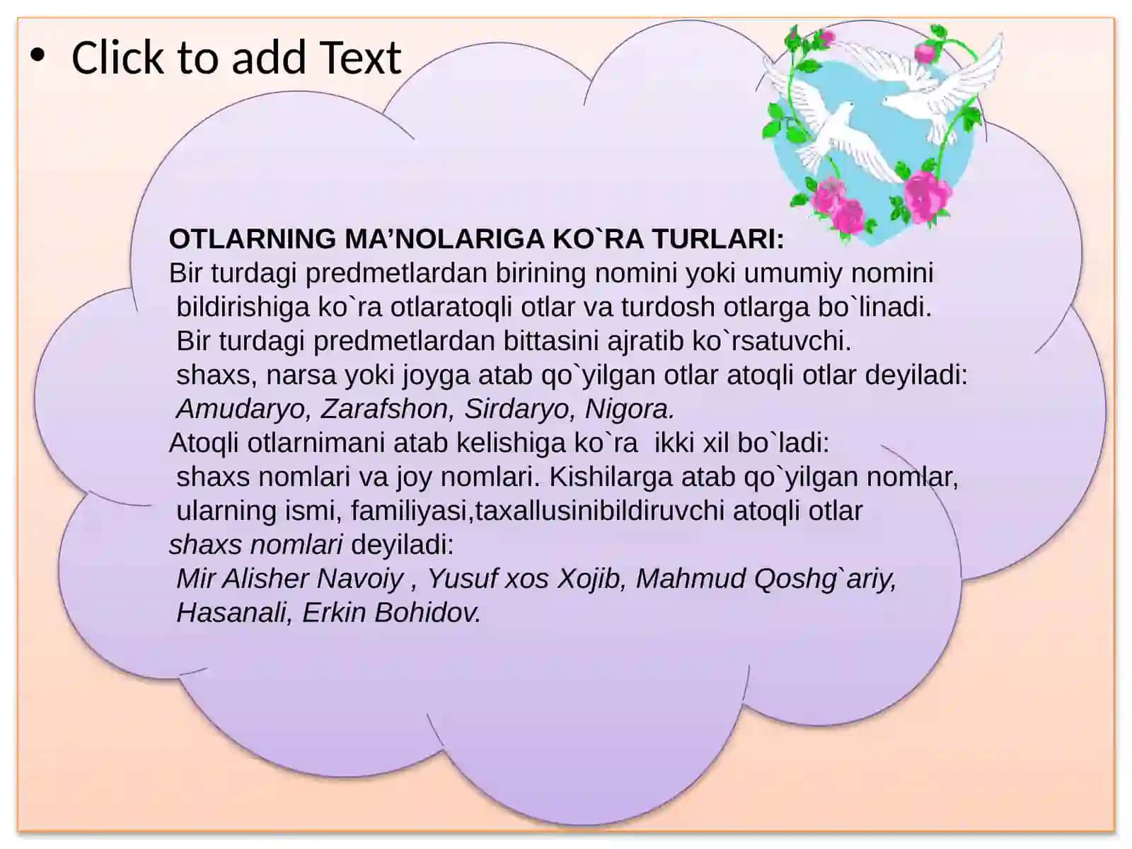 Esonaliyeva Dilfuzaning onatili va adabiyot fanidan qilgan taqdimoti 4
