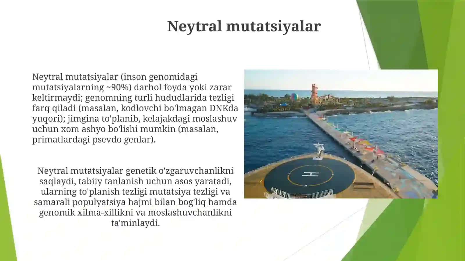 Genmutatsiyalarining evolyutsionahamiyati 4
