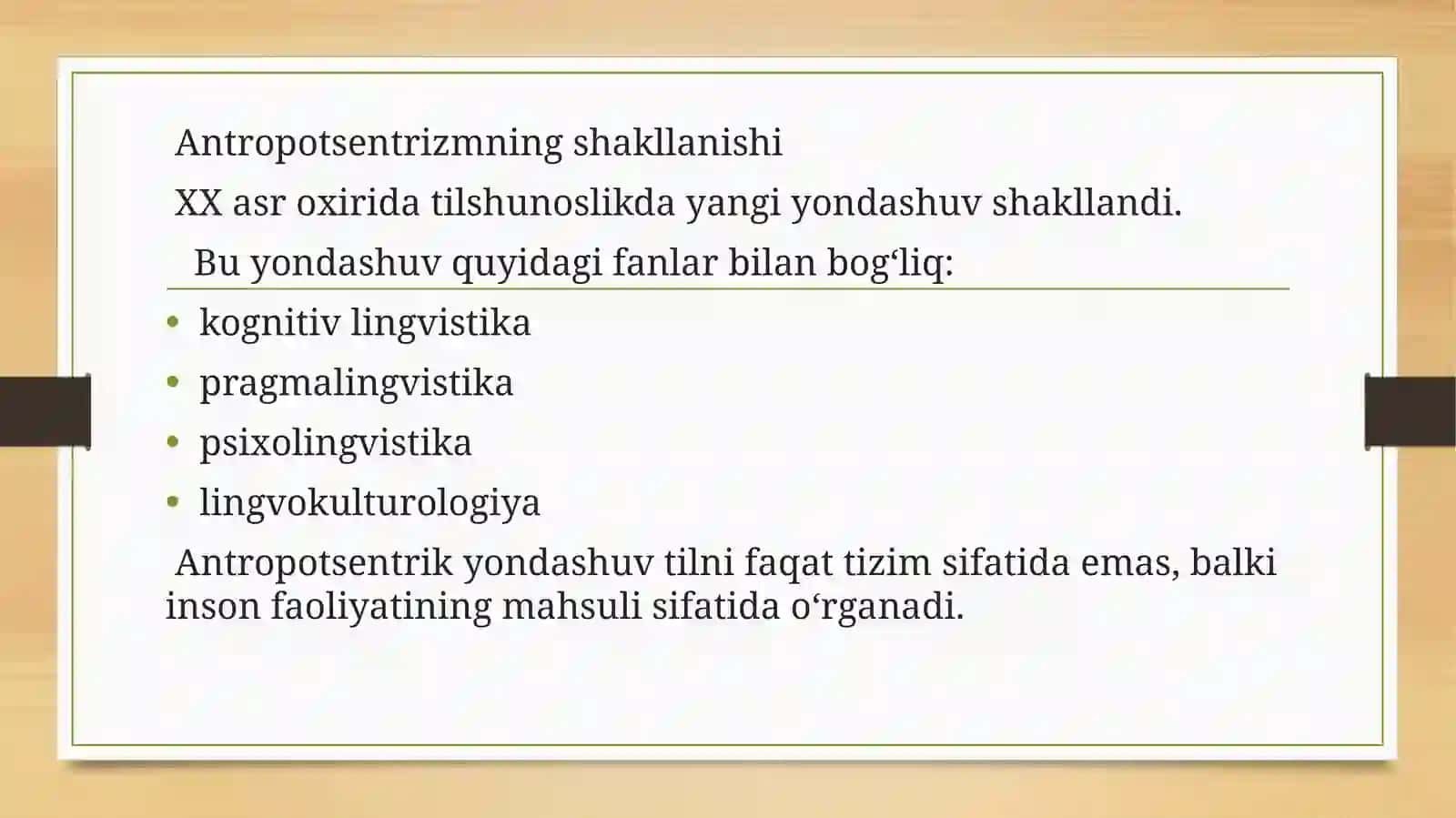 ANTROPOZENTRIK PARADIGMA 4