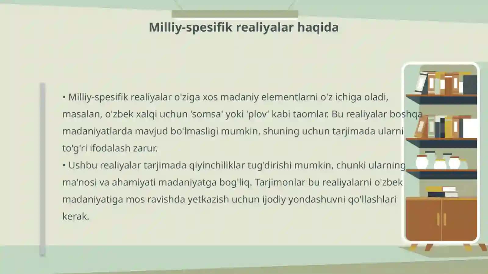 INGLIZ TILIDAN O'ZBEK TILIGA FILMLARNI TARJIMA QILISHDA MILLIY-SPESIFIK REALIYALARNING AHAMIYATI 4