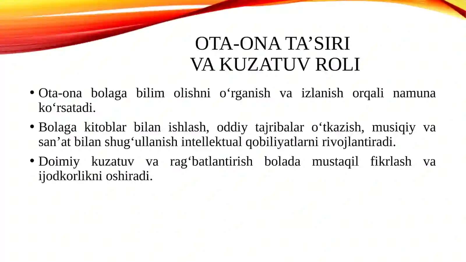 Bolalarning intellektual rivojlanishida oila tarbiyasining ahamiyati 4