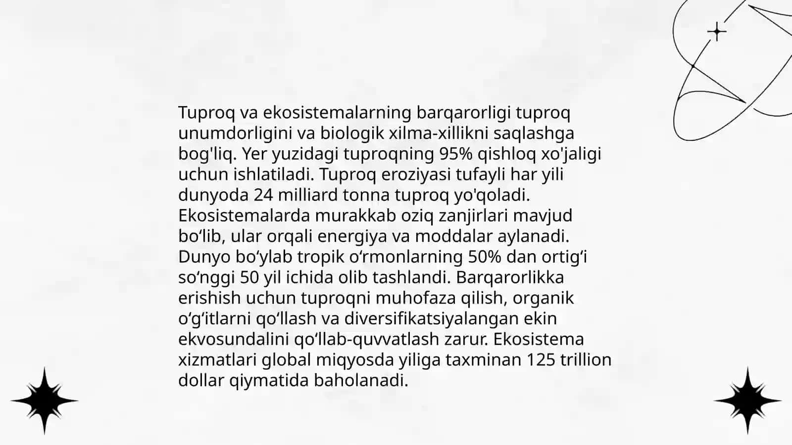 Tabiat va jamiyat hayotida tuproqning ahamiyati 4