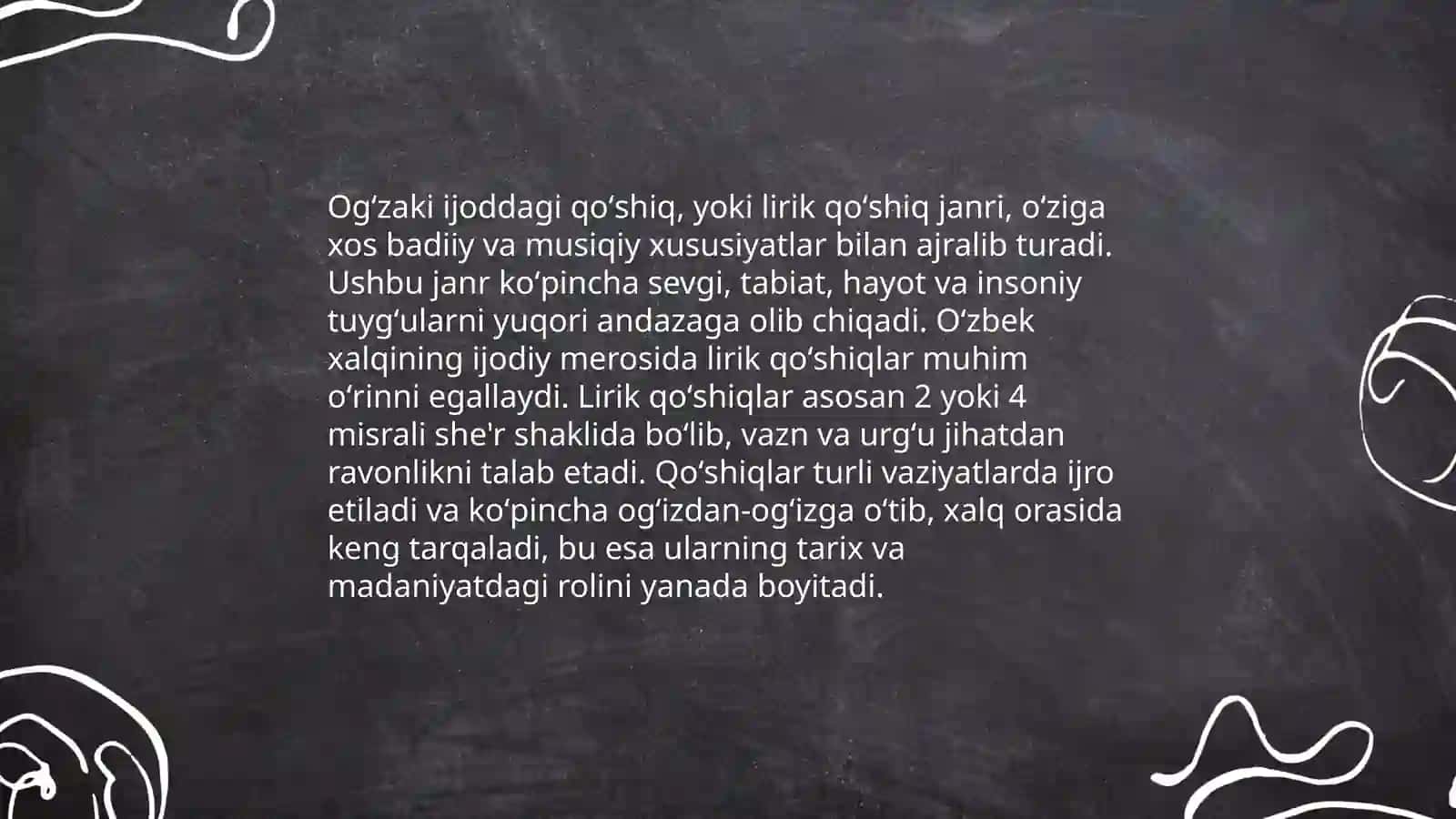 Yozma adabiyotdagi doston janri 4
