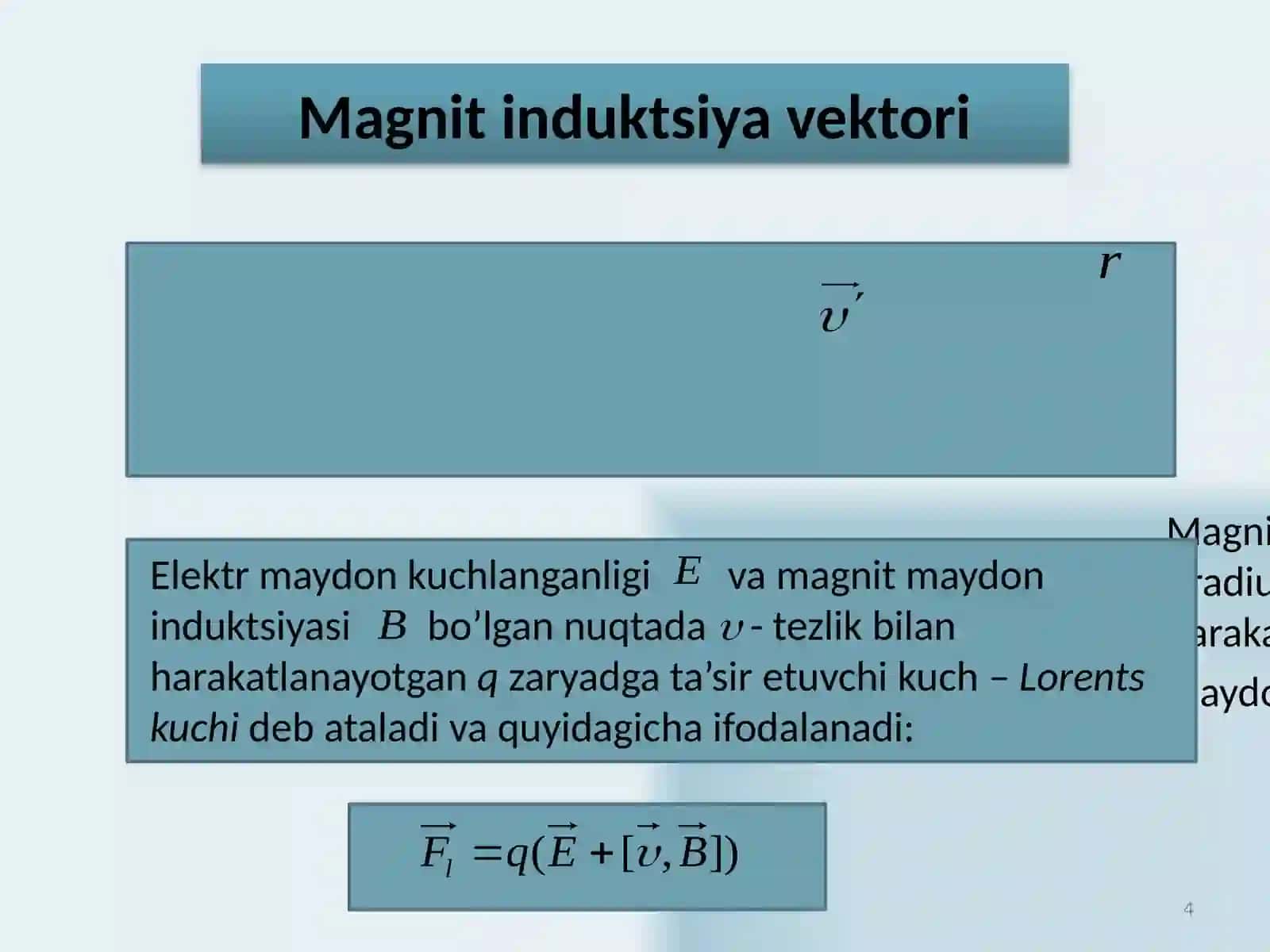 Vakuumdamagnitmaydoni 4
